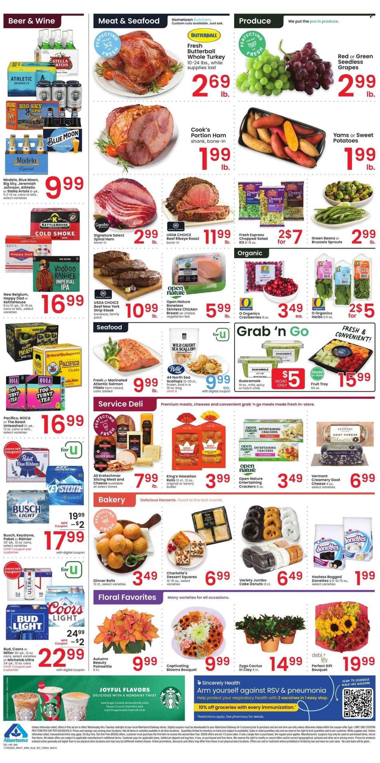 Albertsons ad - 11/20/2024 - 11/28/2024. Page 1