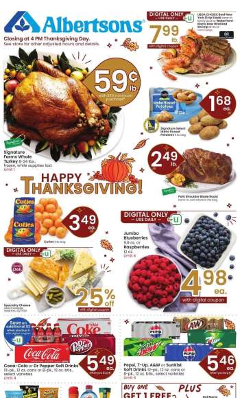 Albertsons Flyer - 11/20/2024 - 11/28/2024.