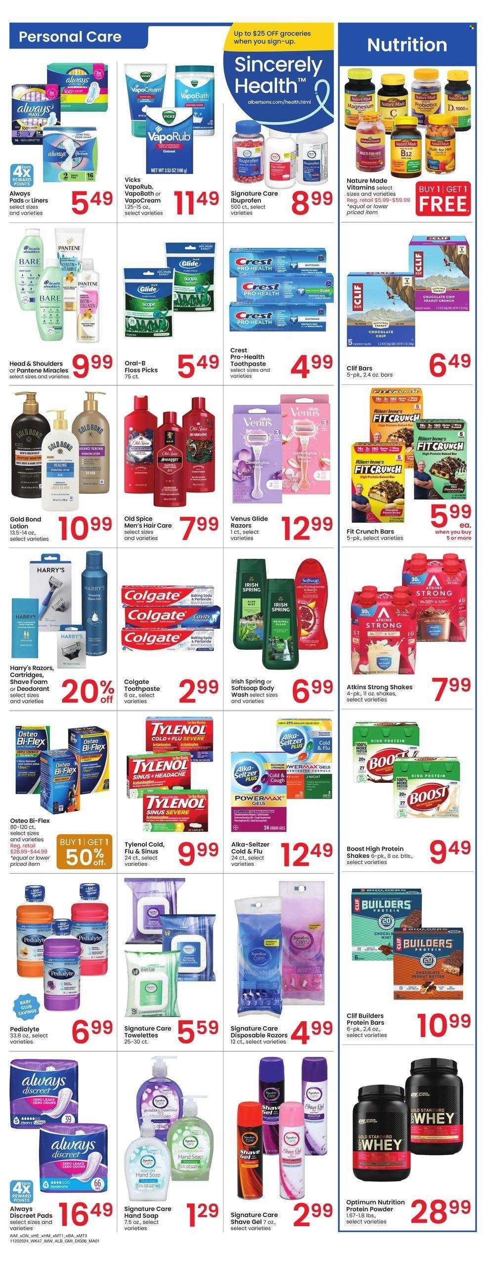 Albertsons ad - 11/20/2024 - 11/28/2024. Page 1