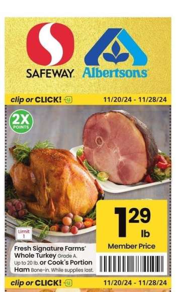 Albertsons Flyer - 11/20/2024 - 11/28/2024.