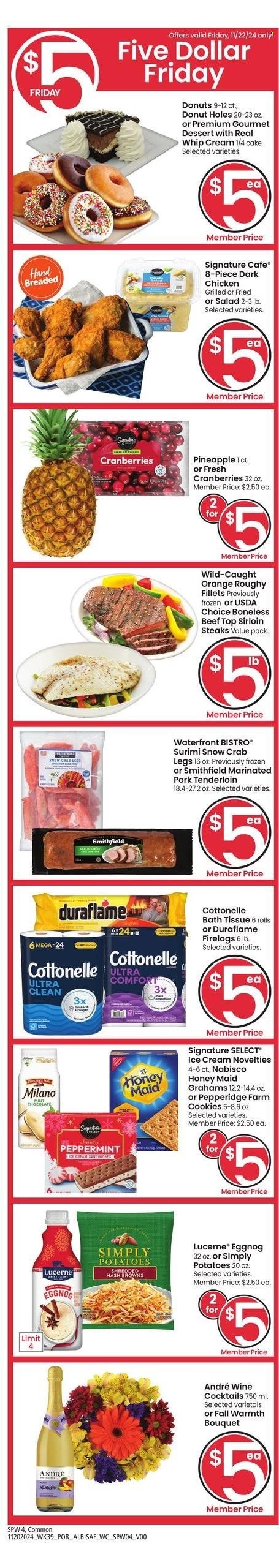 Albertsons ad - 11/20/2024 - 11/28/2024. Page 1