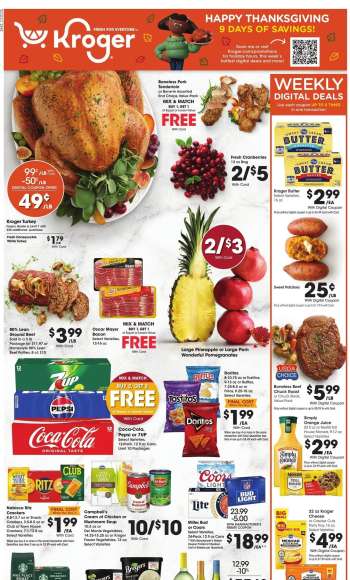 Kroger Flyer - 11/20/2024 - 11/28/2024.