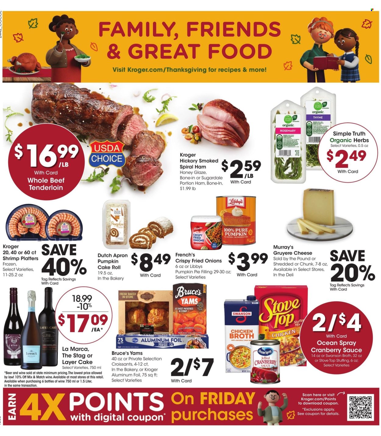 Kroger ad - 11/20/2024 - 11/28/2024. Page 1