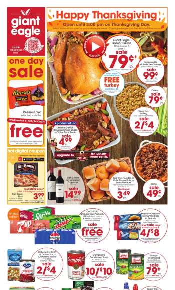 Giant Eagle Flyer - 11/21/2024 - 11/28/2024.