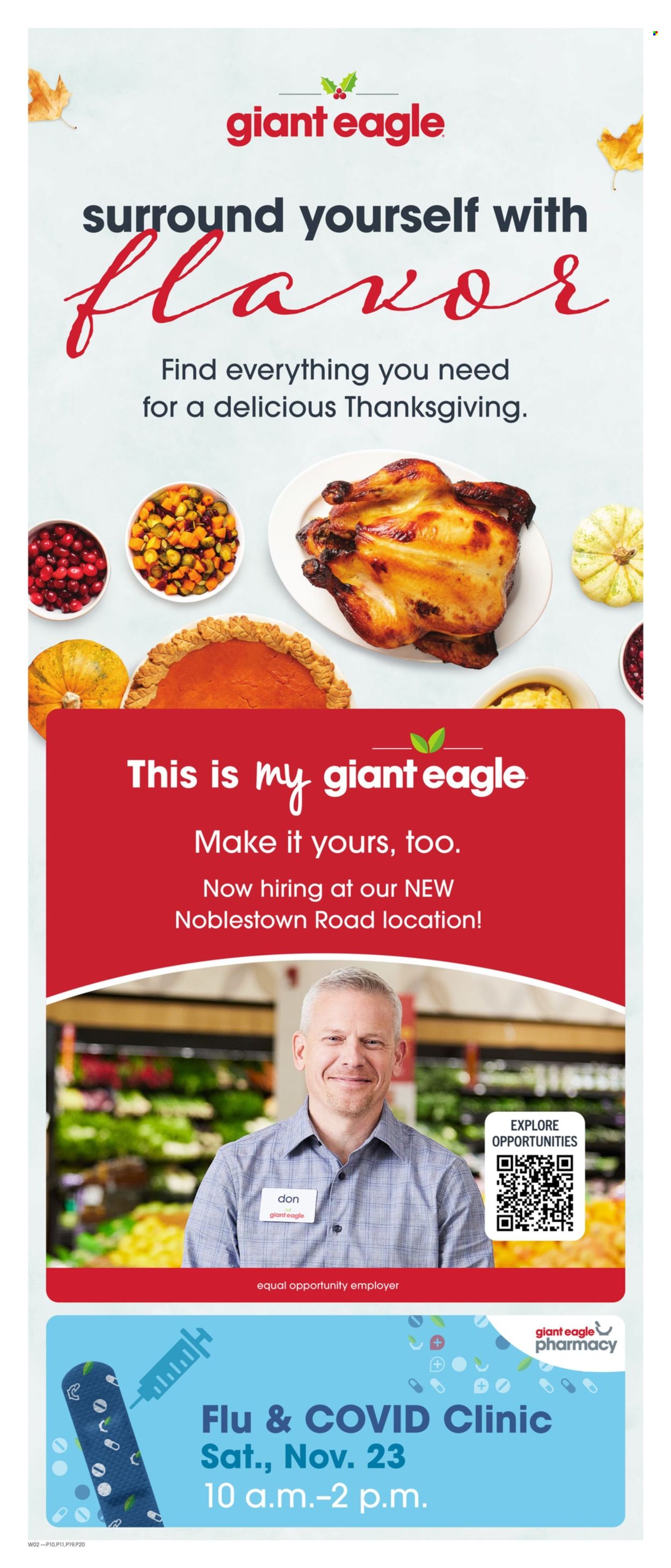 Giant Eagle ad - 11/21/2024 - 11/28/2024. Page 1