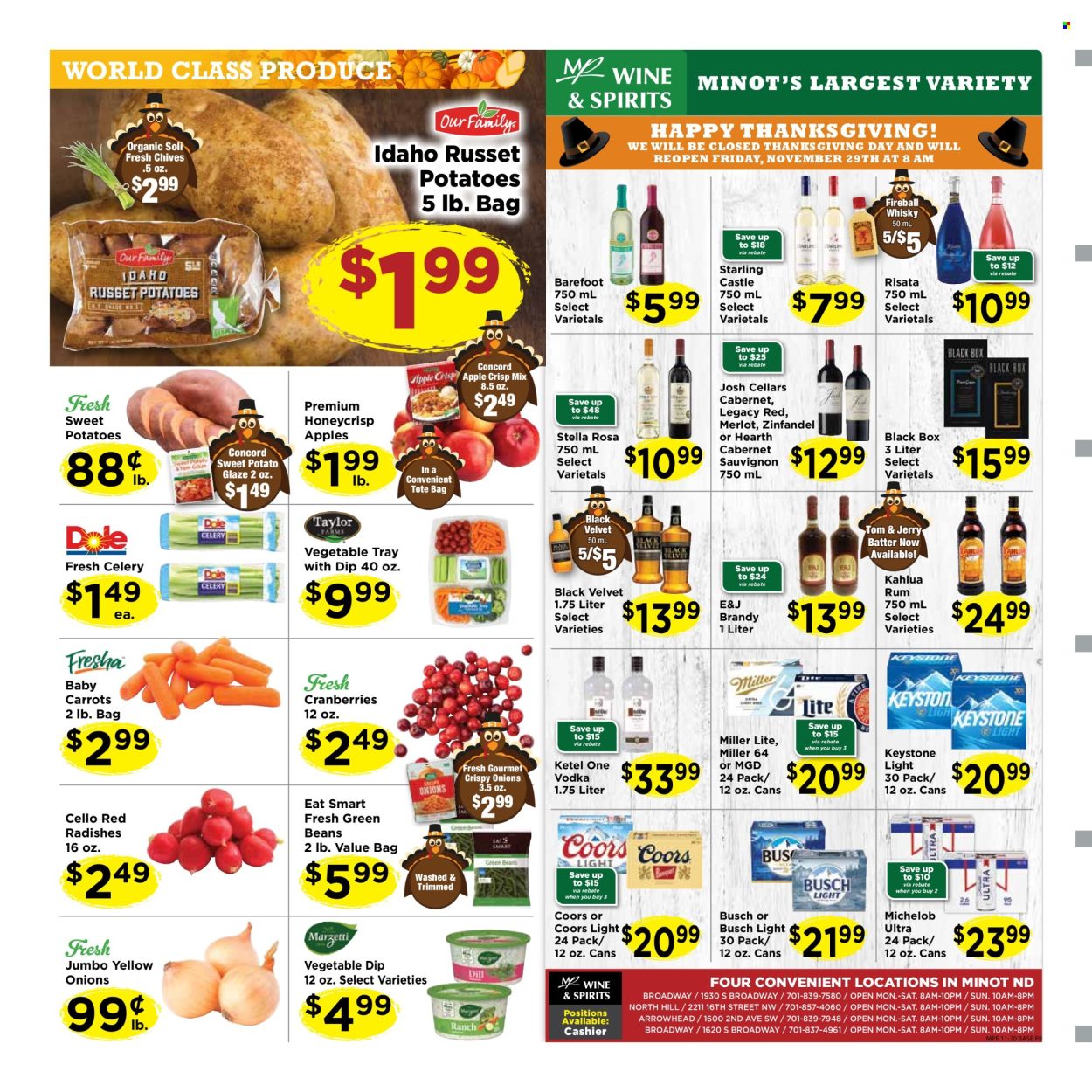 Marketplace Foods ad - 11/20/2024 - 11/27/2024. Page 1