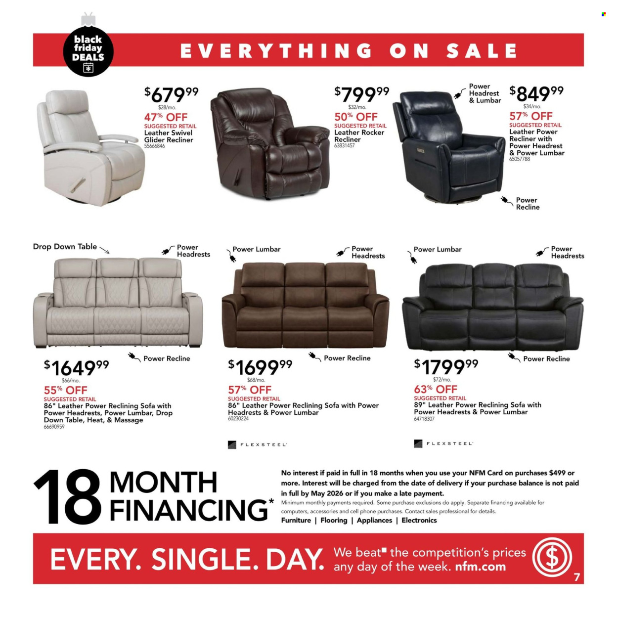 Nebraska Furniture Mart ad - 11/20/2024 - 11/27/2024. Page 1