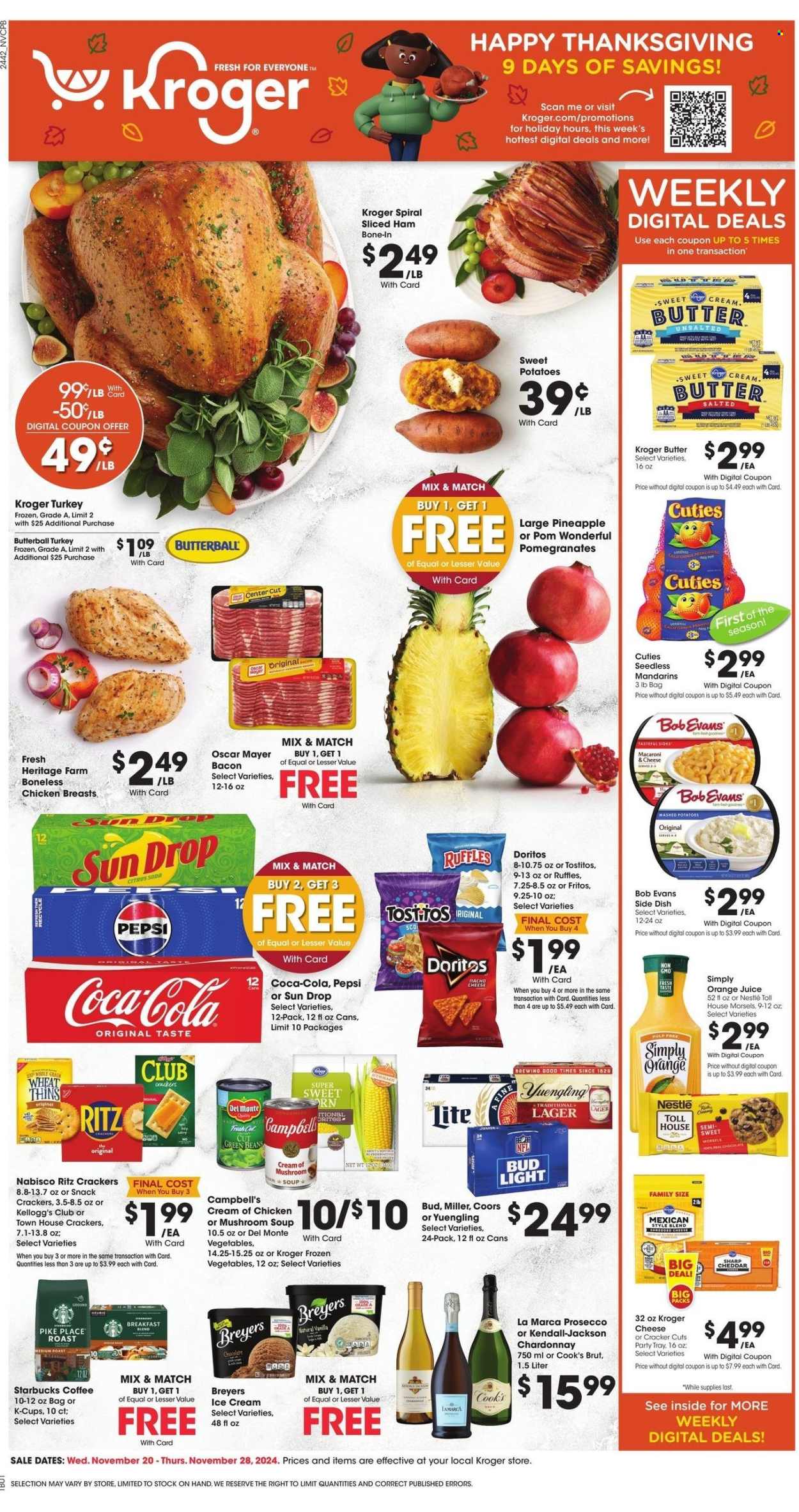 Kroger ad - 11/20/2024 - 11/28/2024. Page 1