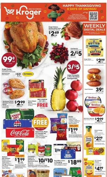 Kroger Flyer - 11/20/2024 - 11/28/2024.