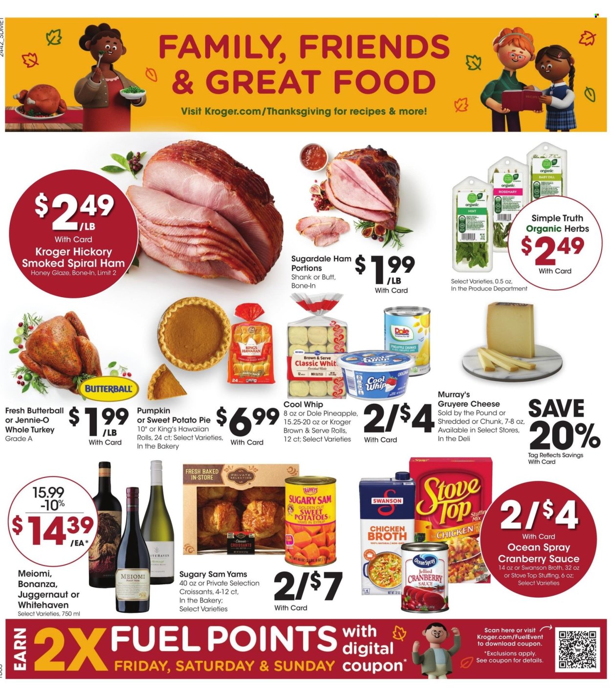 Kroger ad - 11/20/2024 - 11/28/2024. Page 1