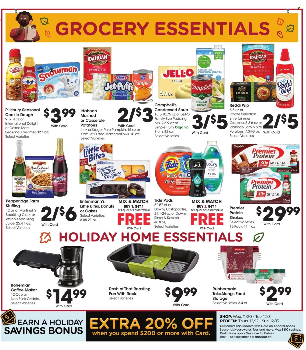 Kroger ad - 11/20/2024 - 11/28/2024. Page 1