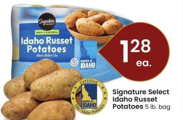 Signature Select Idaho Russet Potatoes - 5 lb. bag