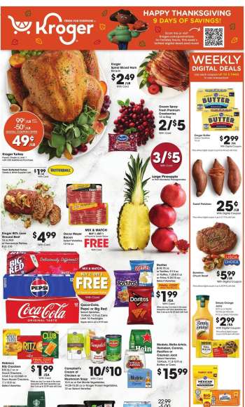 Kroger Flyer - 11/20/2024 - 11/28/2024.