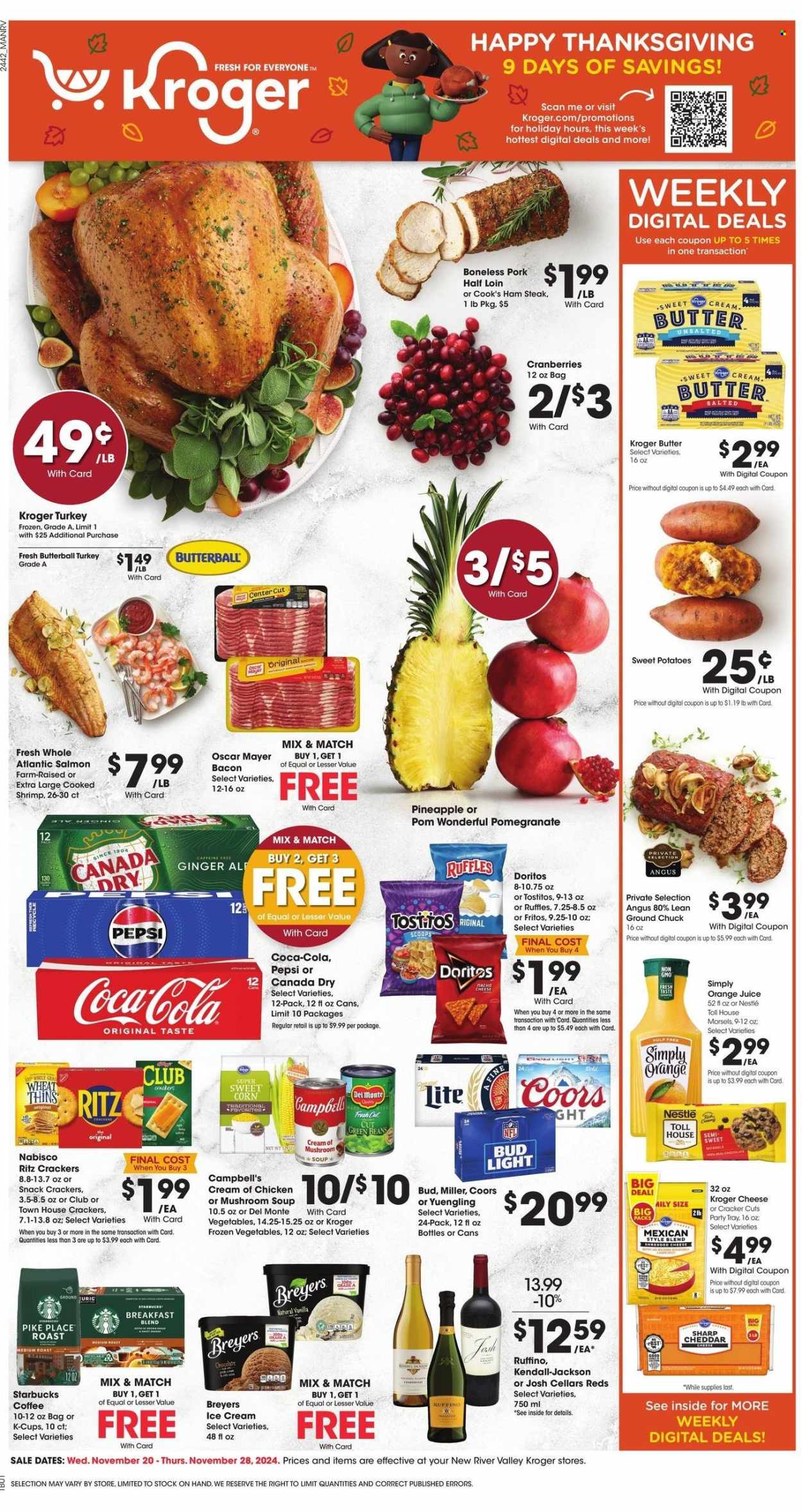 Kroger ad - 11/20/2024 - 11/28/2024. Page 1