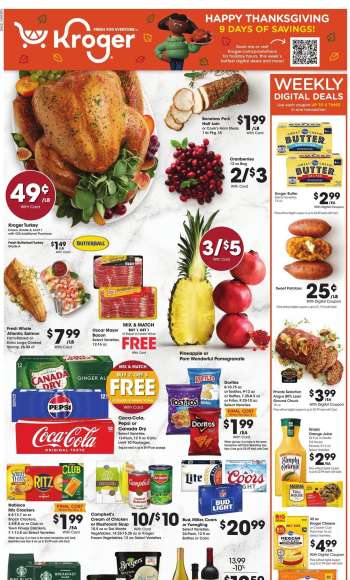 Kroger Flyer - 11/20/2024 - 11/28/2024.