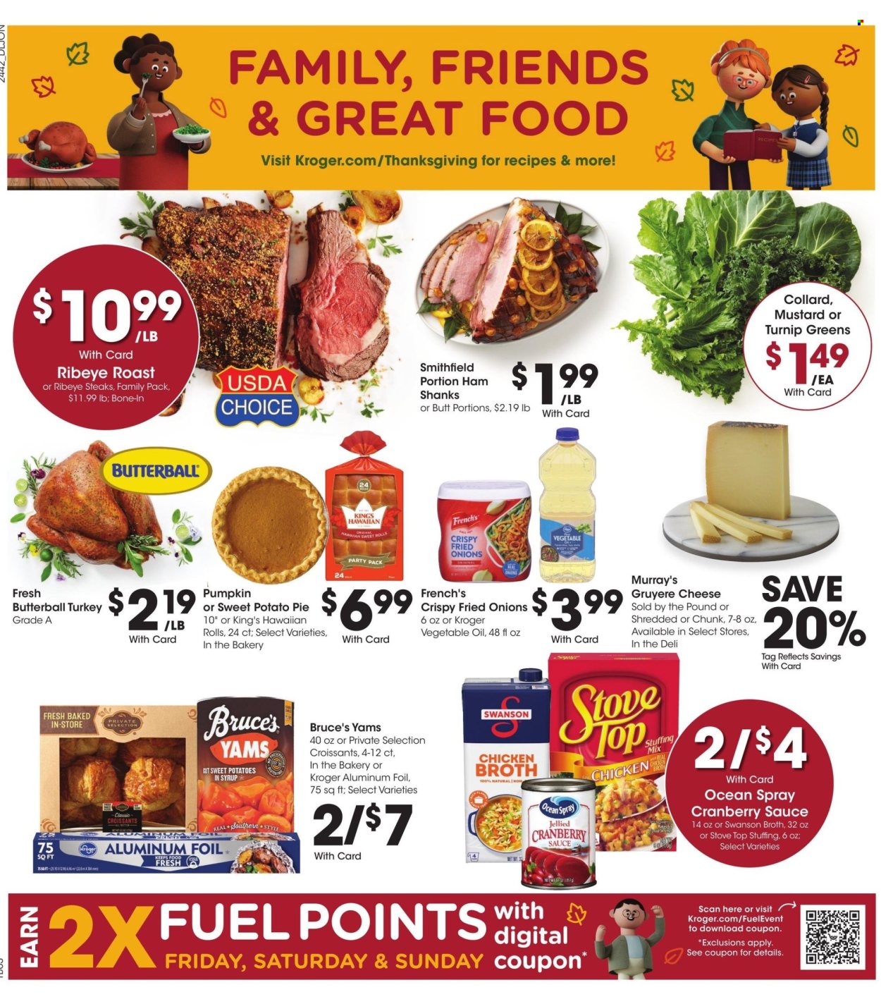 Kroger ad - 11/20/2024 - 11/28/2024. Page 1