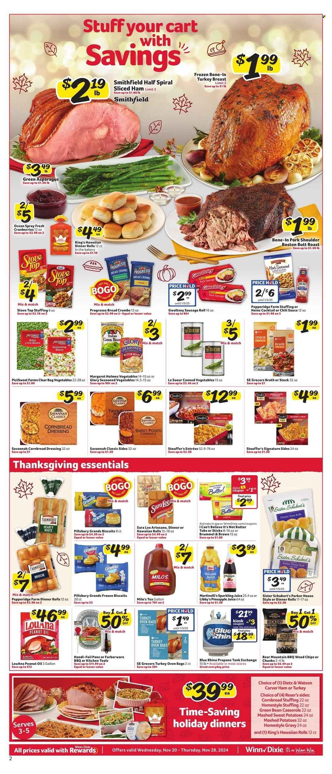 Winn Dixie ad - 11/20/2024 - 11/28/2024. Page 1