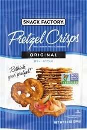 Stacy's Pita Chips or Thins 6.7-7.3 oz or Snack Factory Pretzel Crisps 7.2 oz - In the deli

Mix & match