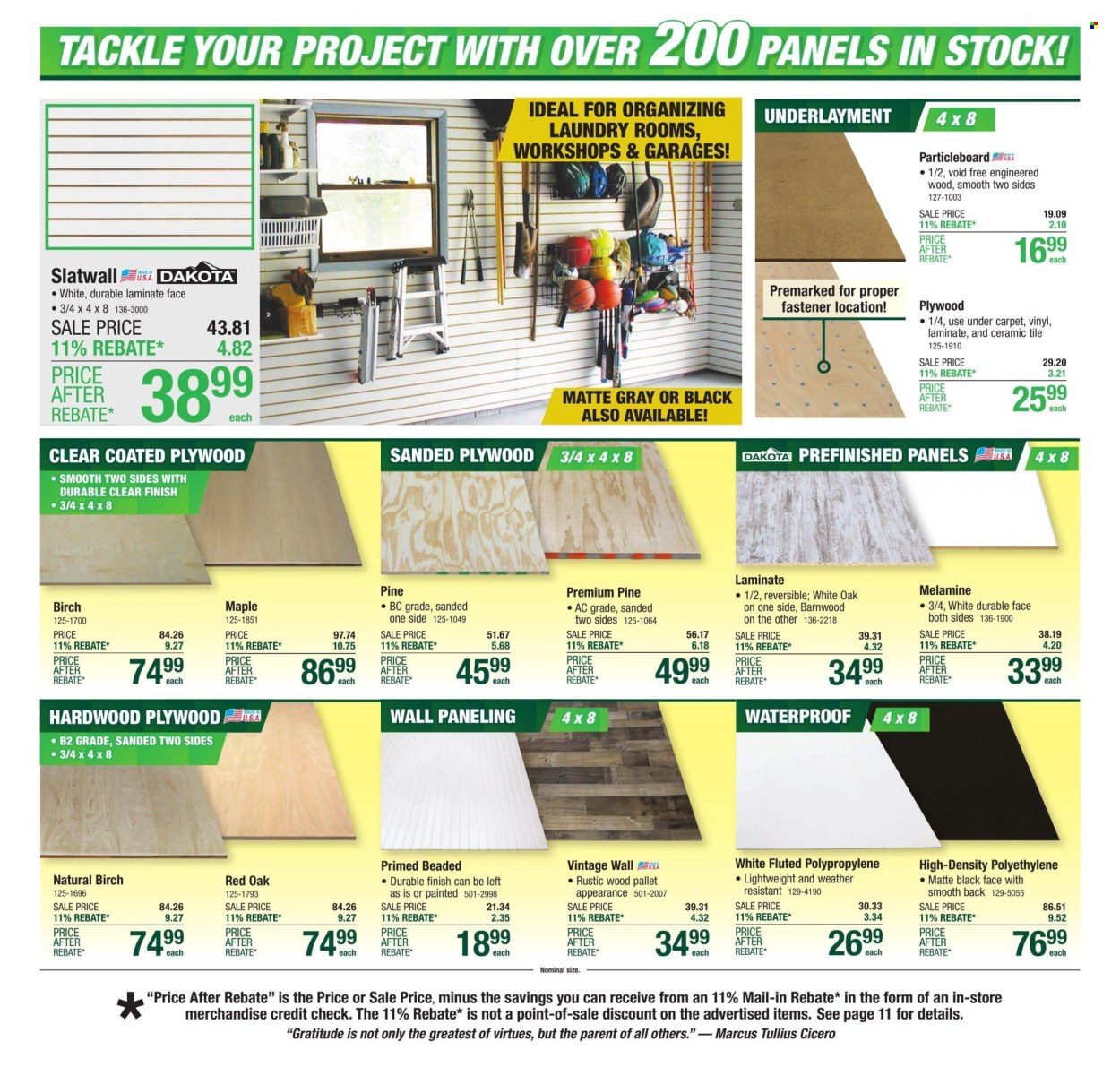 Menards ad - 11/21/2024 - 11/27/2024. Page 1