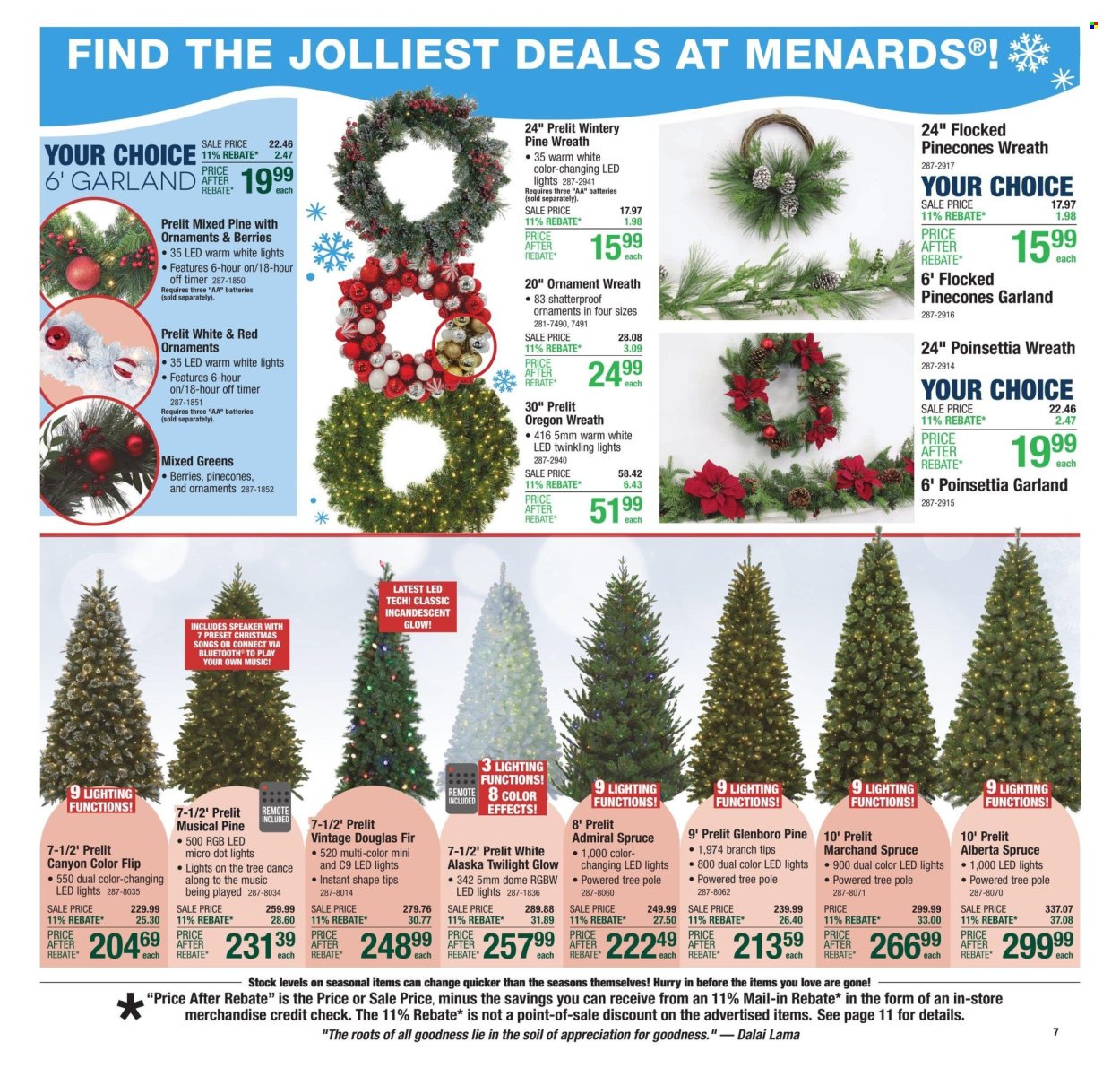 Menards ad - 11/21/2024 - 11/27/2024. Page 1