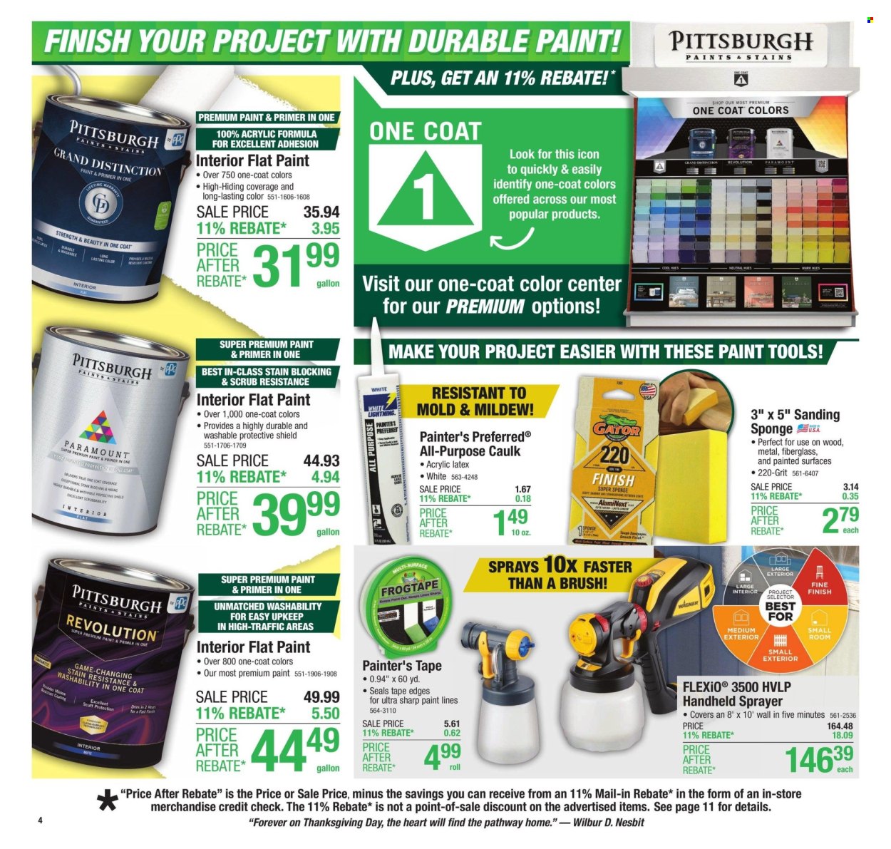 Menards ad - 11/21/2024 - 11/27/2024. Page 1