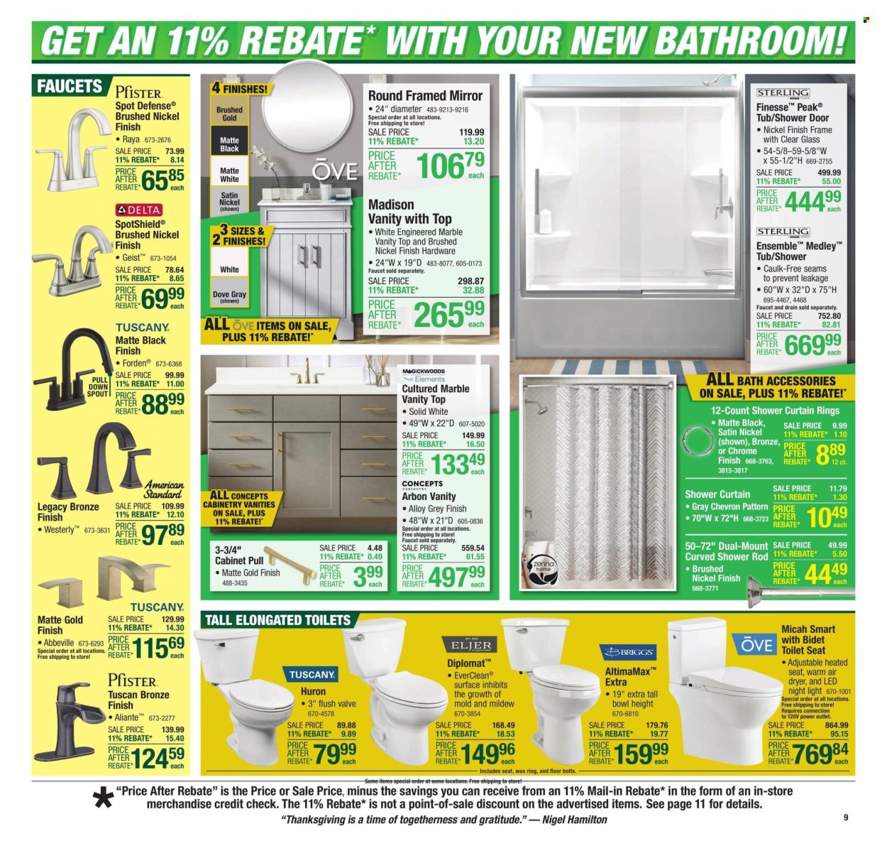 Menards ad - 11/21/2024 - 11/27/2024. Page 1