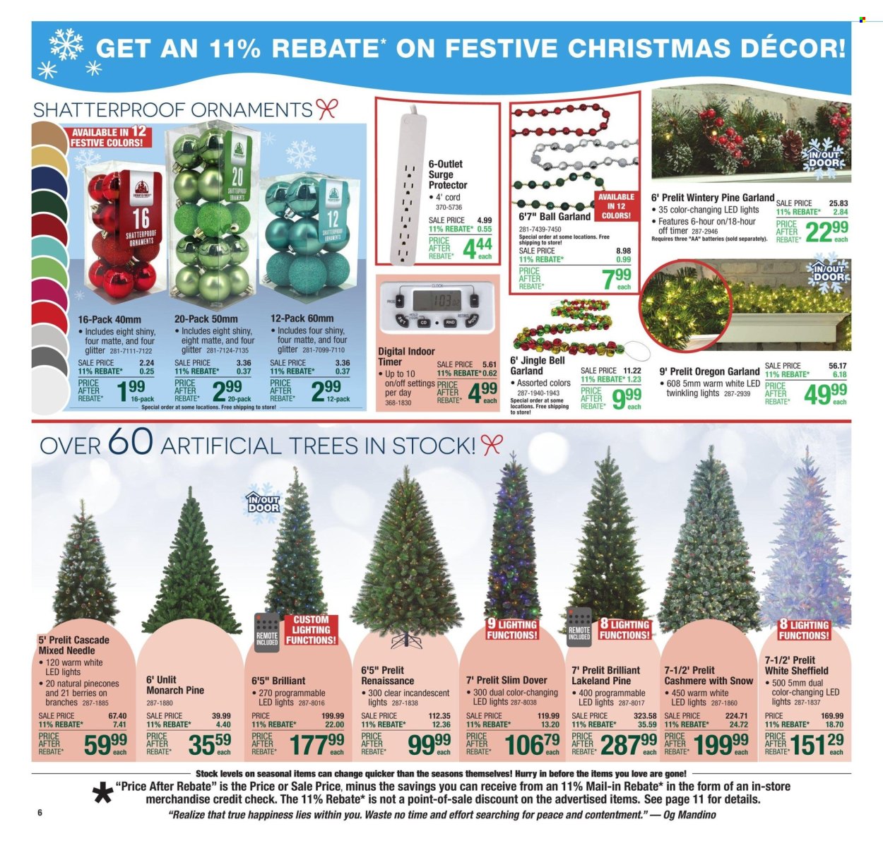 Menards ad - 11/21/2024 - 11/27/2024. Page 1