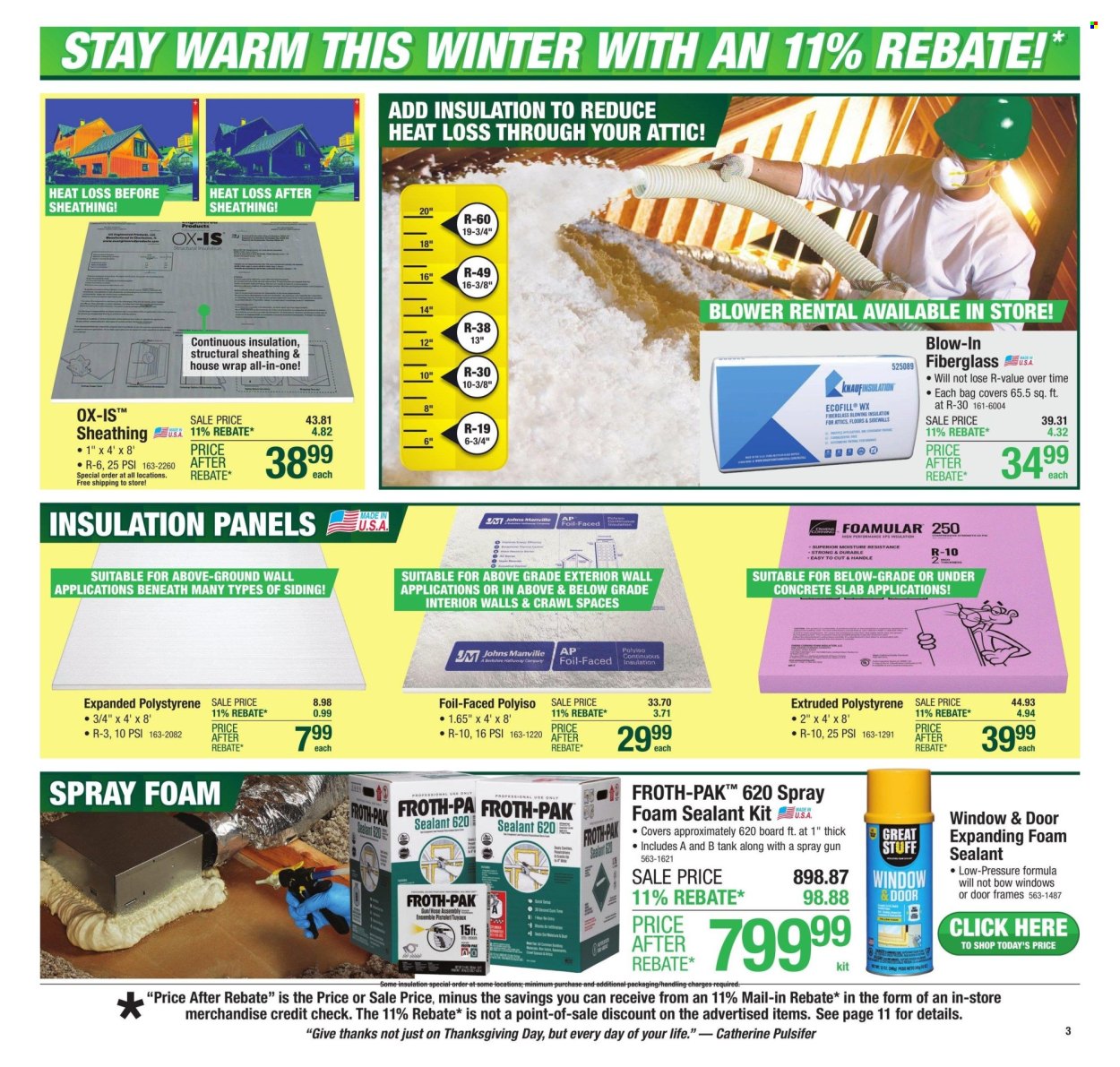 Menards ad - 11/21/2024 - 11/27/2024. Page 1