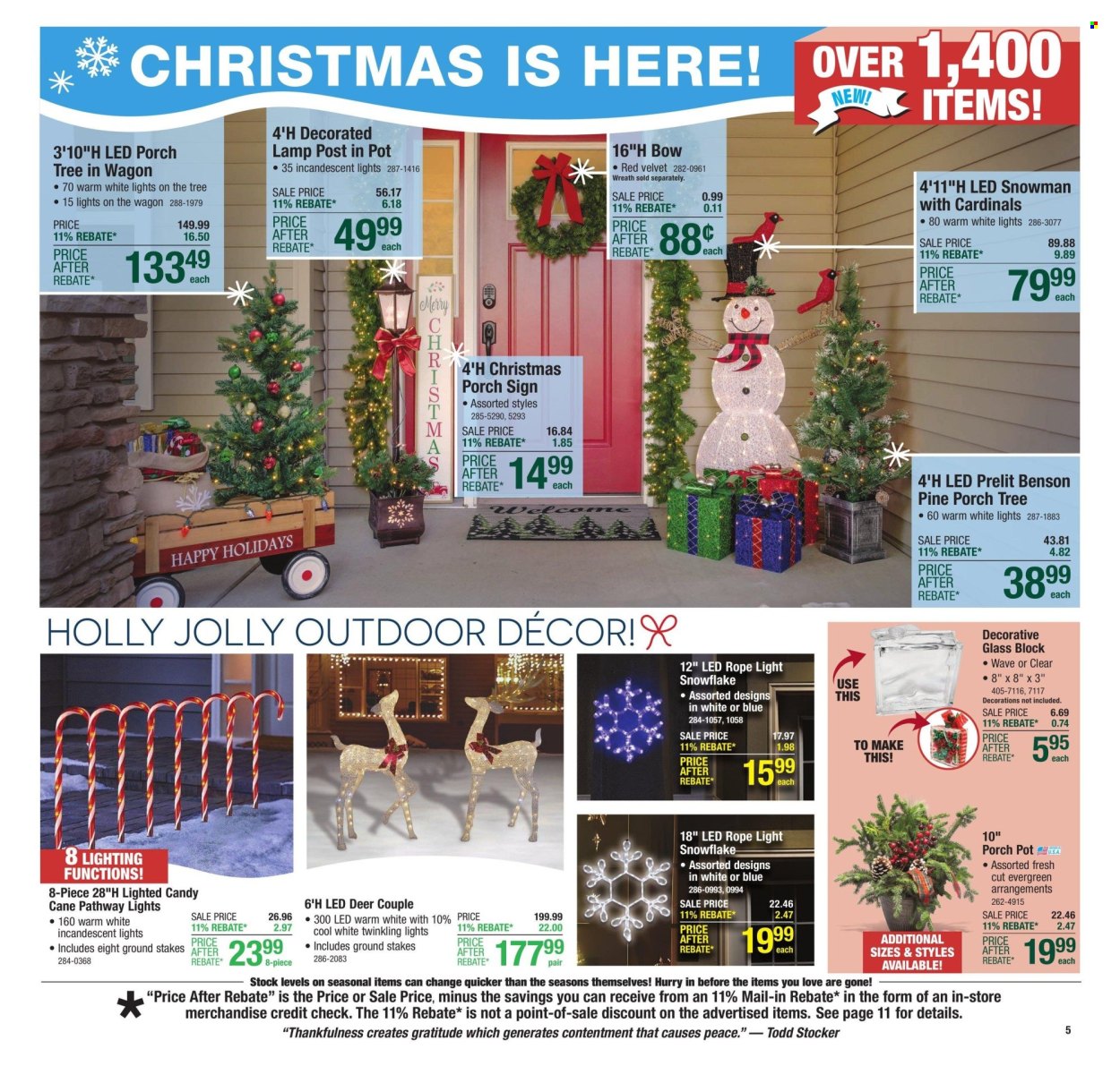 Menards ad - 11/21/2024 - 11/27/2024. Page 1