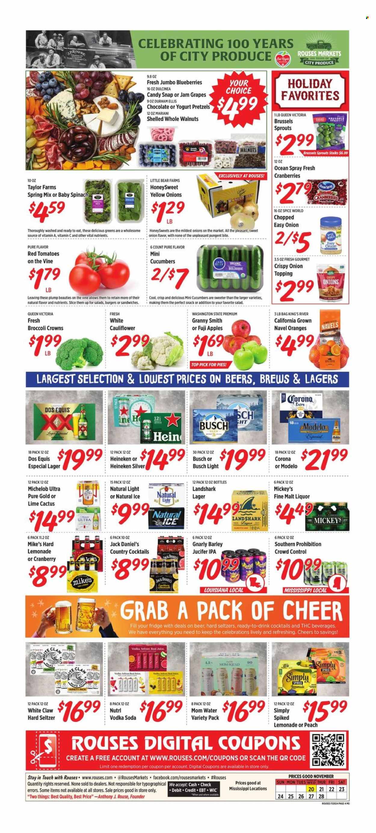 Rouses Markets ad - 11/20/2024 - 11/28/2024. Page 1