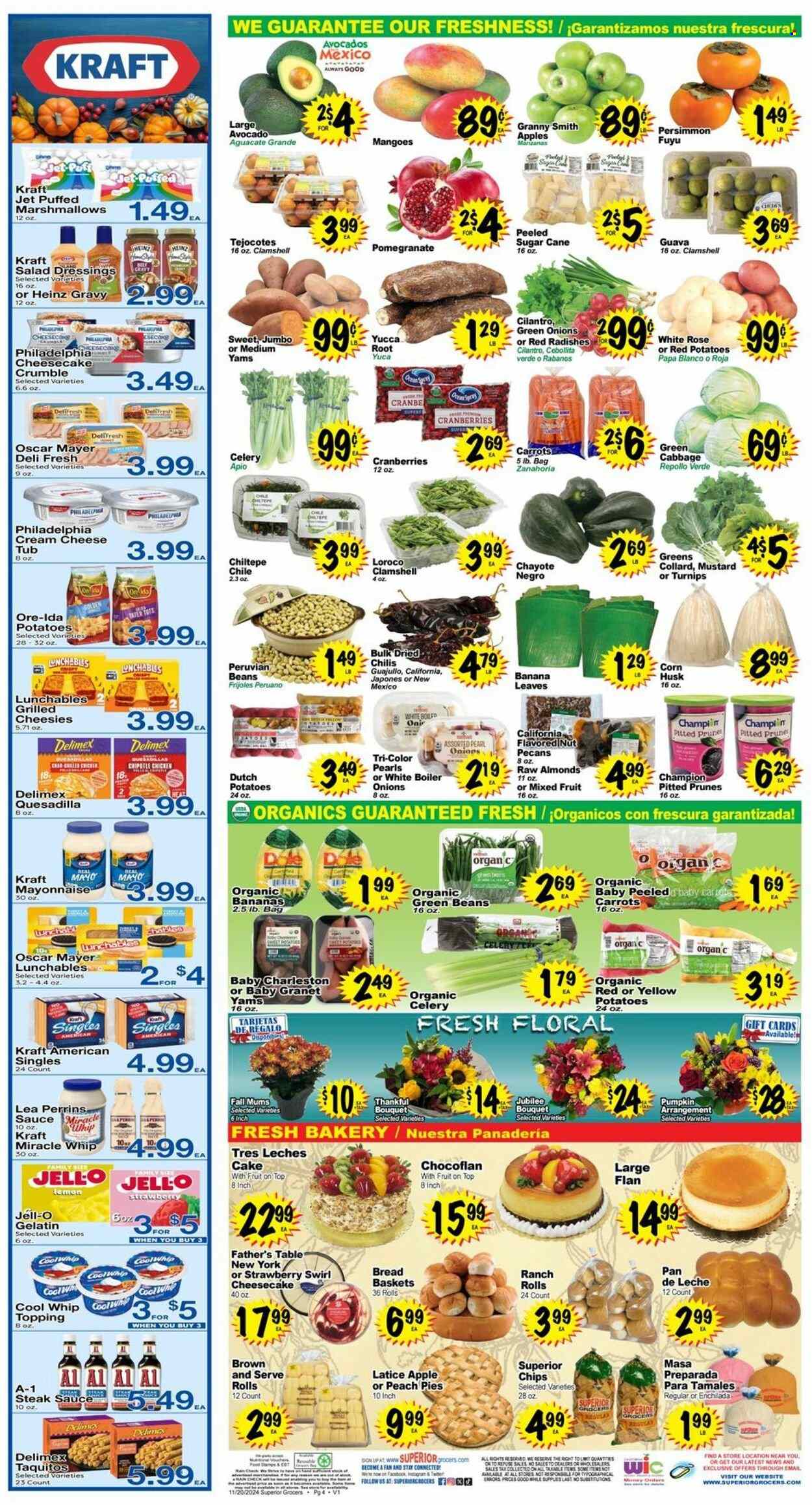 Superior Grocers ad - 11/20/2024 - 11/26/2024. Page 1