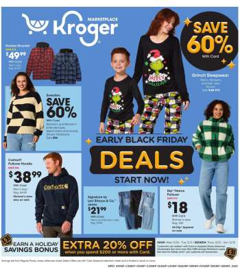 Kroger Flyer - 11/20/2024 - 11/28/2024.