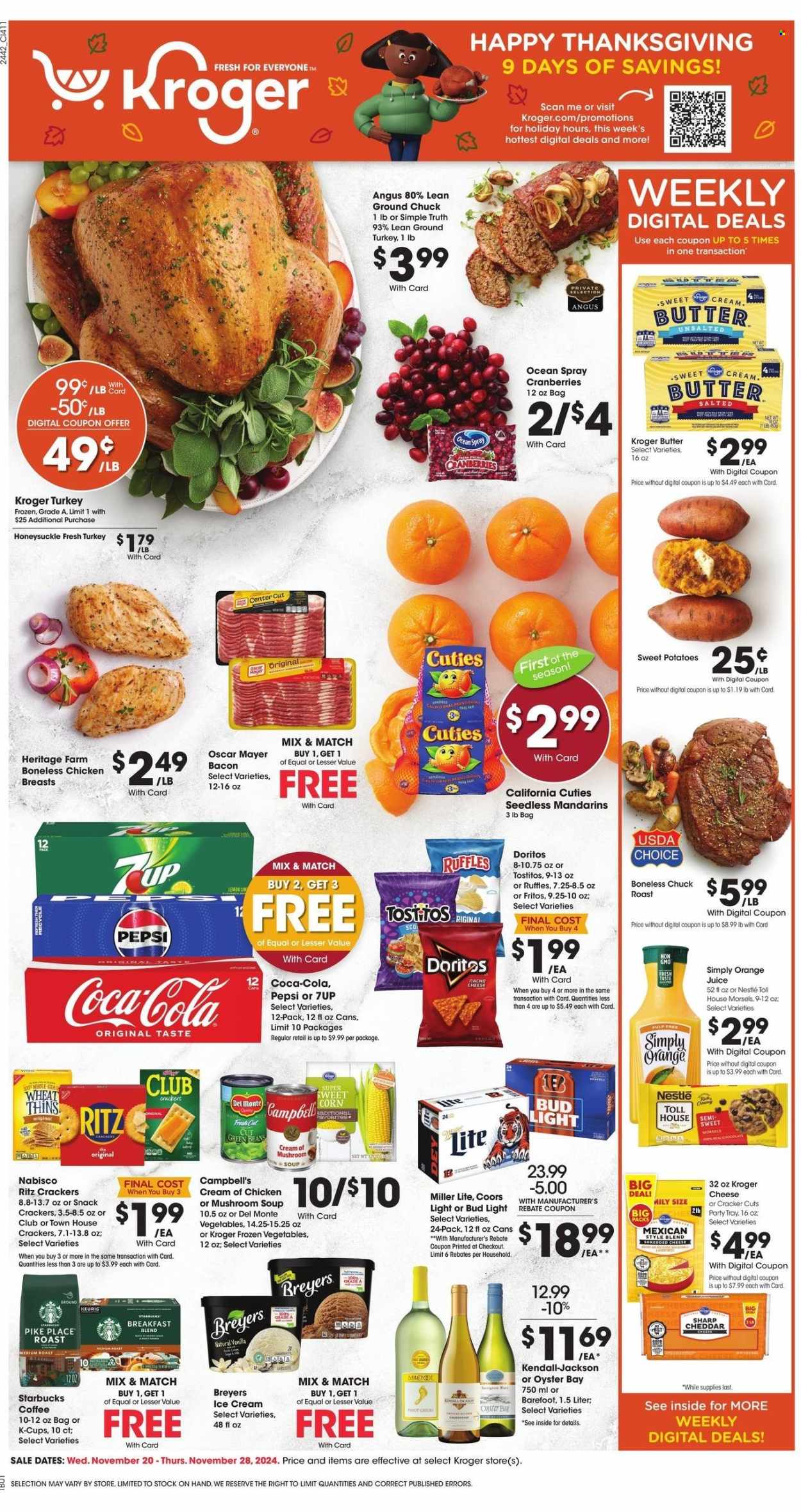 Kroger ad - 11/20/2024 - 11/28/2024. Page 1