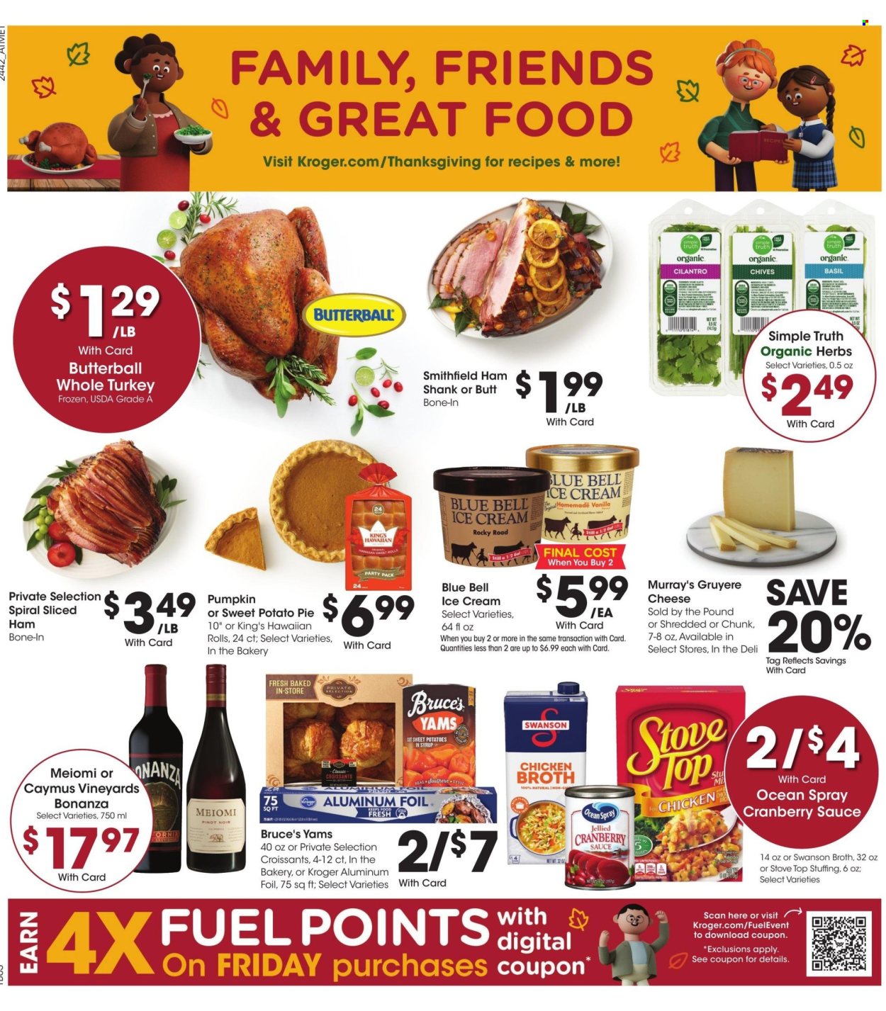 Kroger ad - 11/20/2024 - 11/28/2024. Page 1