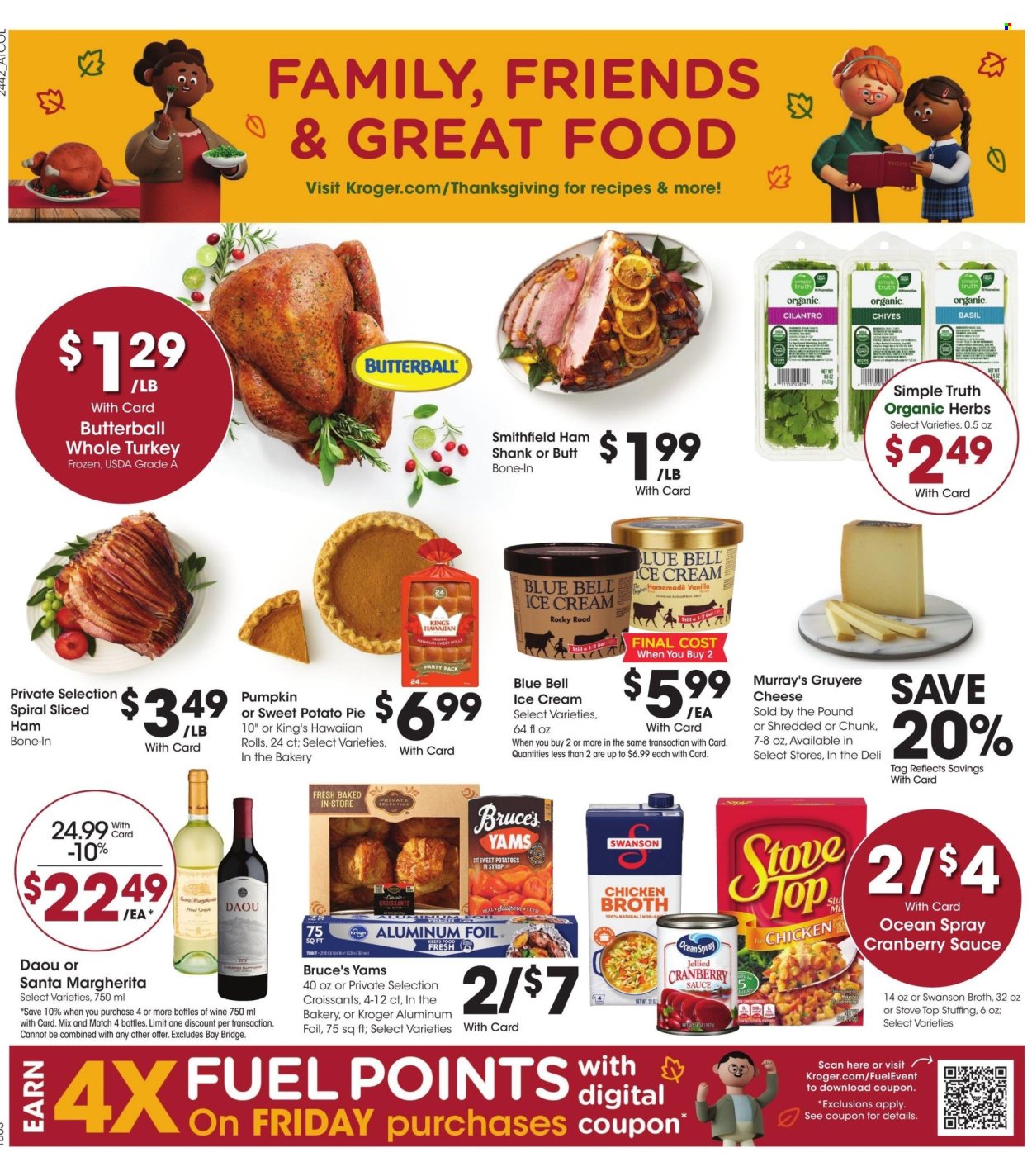 Kroger ad - 11/20/2024 - 11/28/2024. Page 1