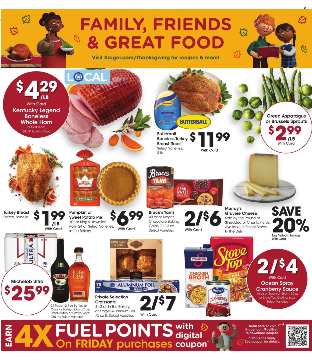 Kroger ad - 11/20/2024 - 11/28/2024. Page 1