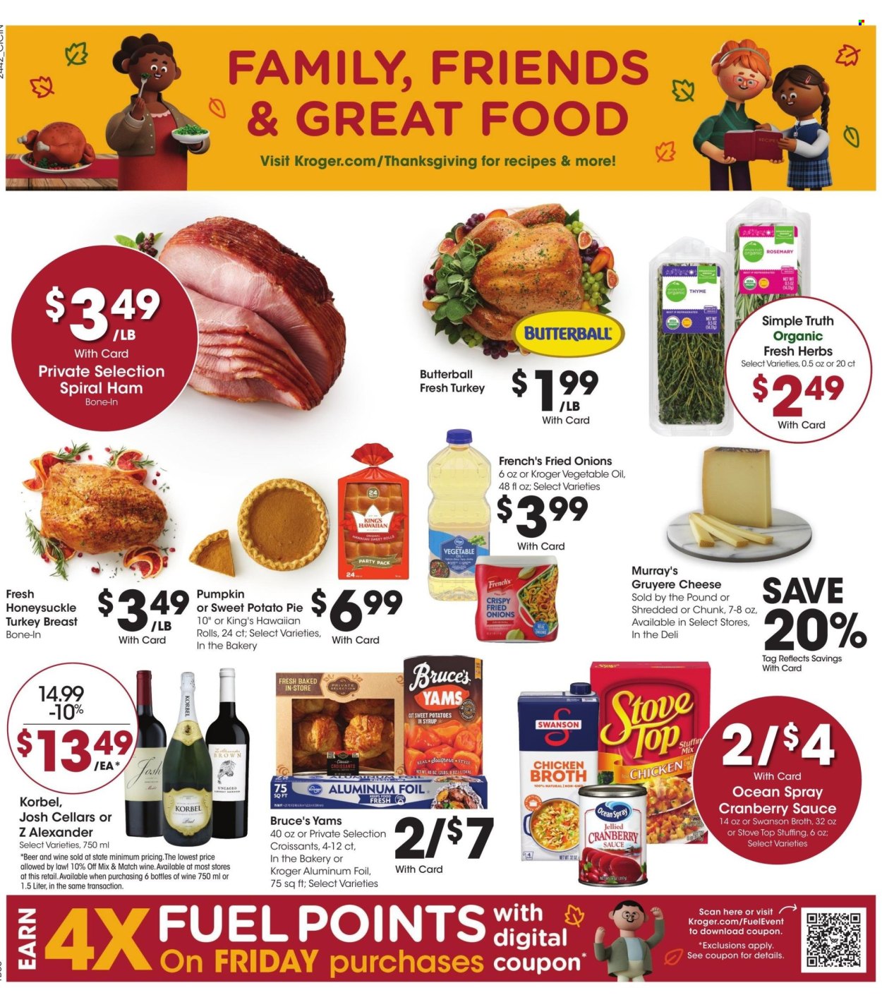 Kroger ad - 11/20/2024 - 11/28/2024. Page 1