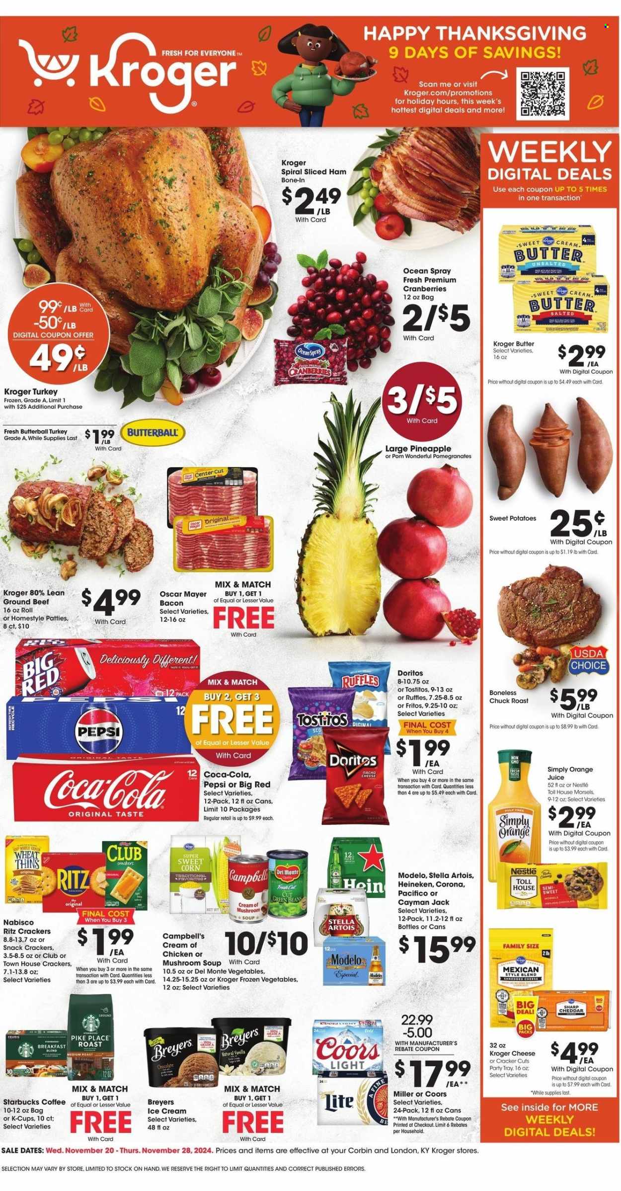 Kroger ad - 11/20/2024 - 11/28/2024. Page 1