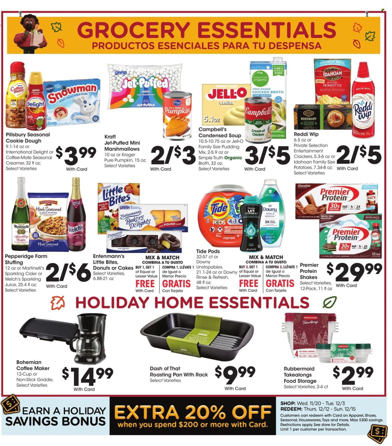 Kroger ad - 11/20/2024 - 11/28/2024. Page 1