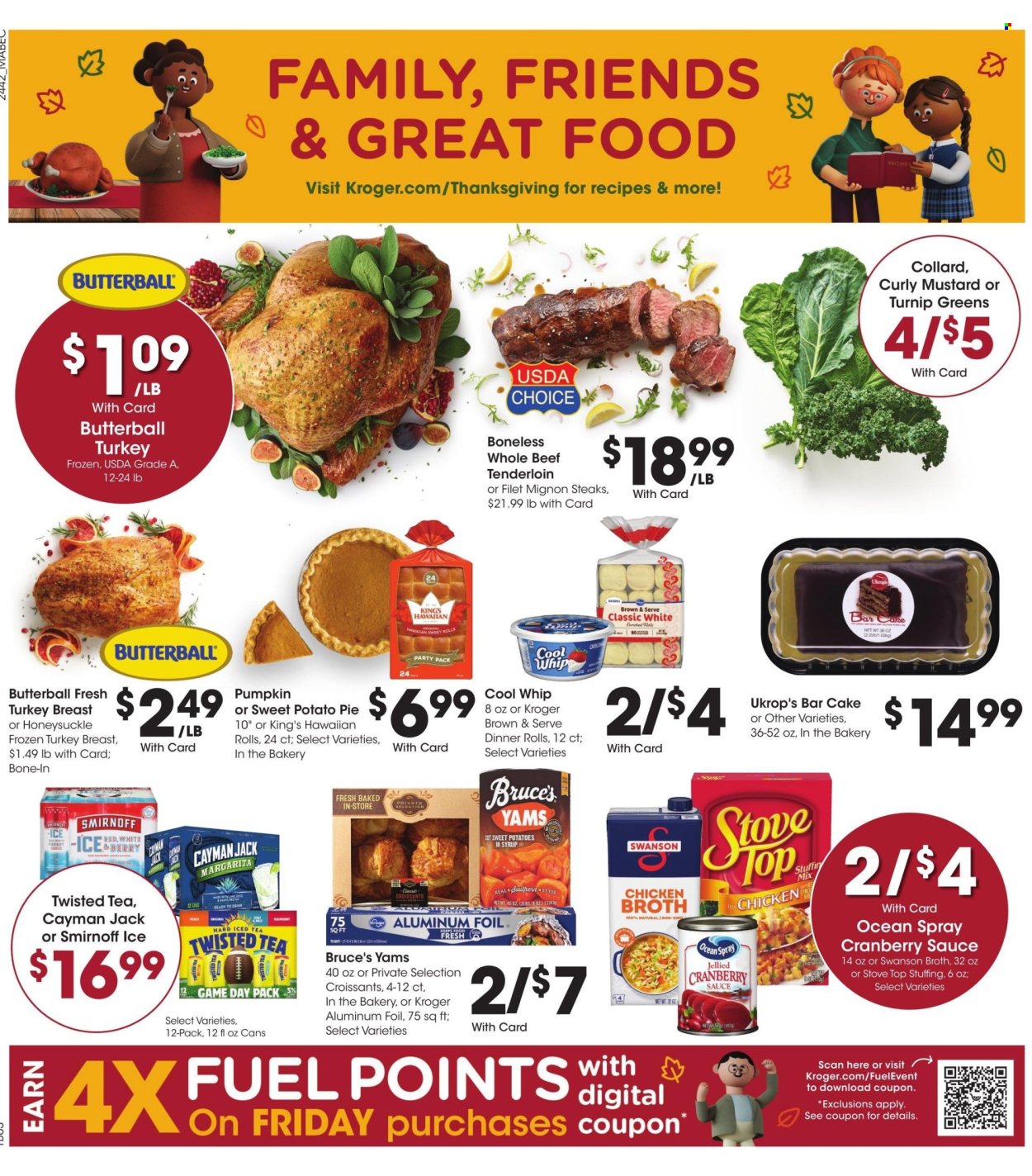 Kroger ad - 11/20/2024 - 11/28/2024. Page 1