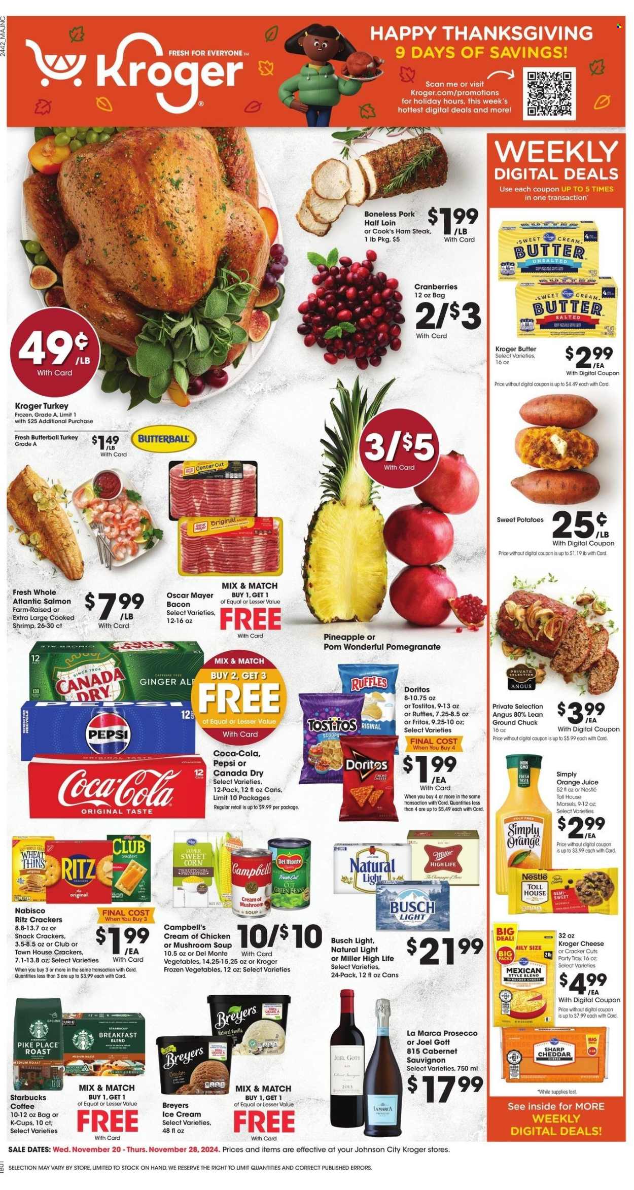 Kroger ad - 11/20/2024 - 11/28/2024. Page 1