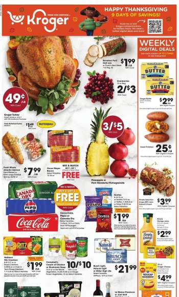 Kroger Flyer - 11/20/2024 - 11/28/2024.