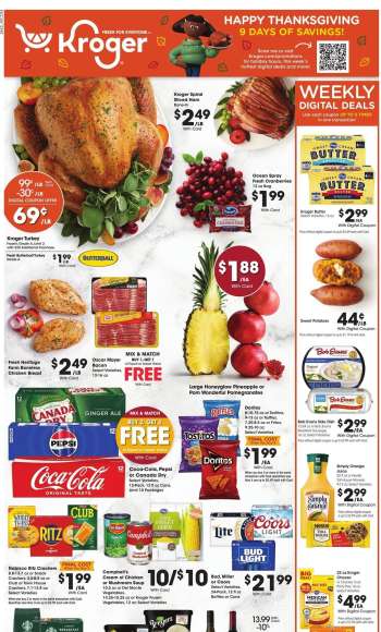 Kroger Flyer - 11/20/2024 - 11/28/2024.