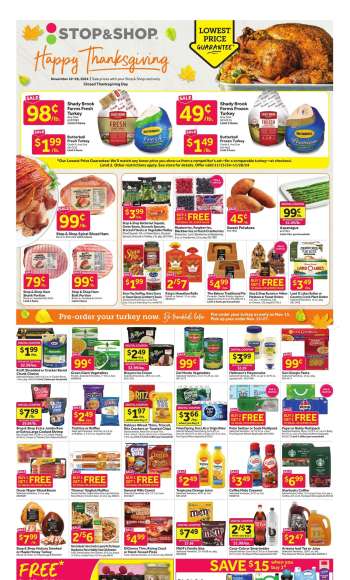 Stop & Shop Flyer - 11/22/2024 - 11/28/2024.