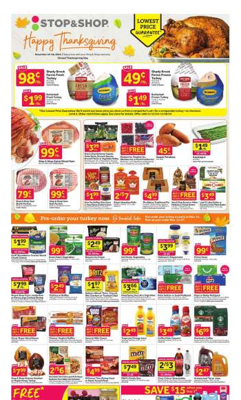 Stop & Shop Flyer - 11/22/2024 - 11/28/2024.