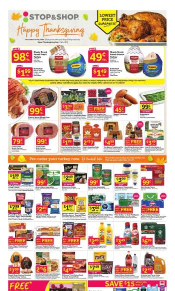 Stop & Shop Flyer - 11/22/2024 - 11/28/2024.