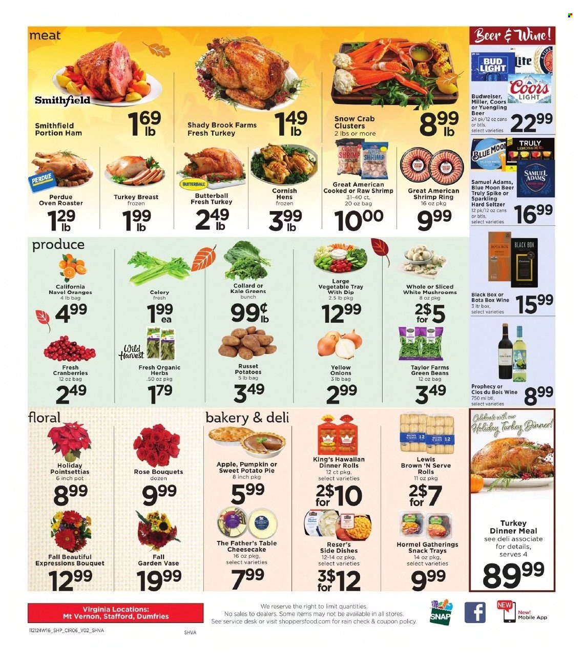 Shoppers ad - 11/21/2024 - 11/28/2024. Page 1