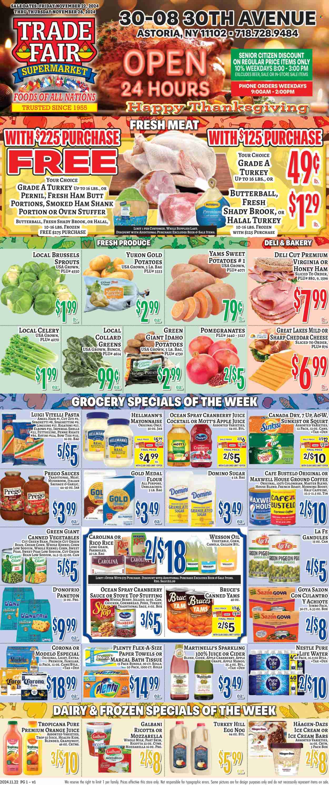 Trade Fair Supermarket ad - 11/22/2024 - 11/28/2024. Page 1