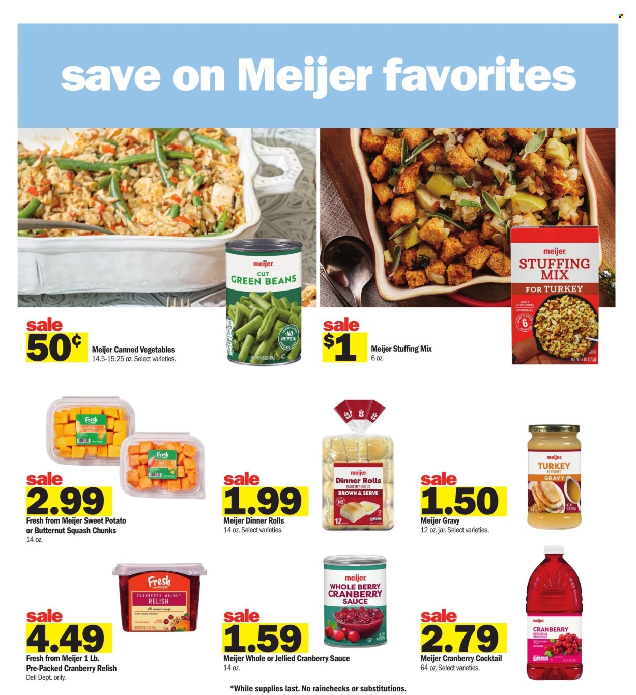 Meijer ad - 11/24/2024 - 11/30/2024. Page 1