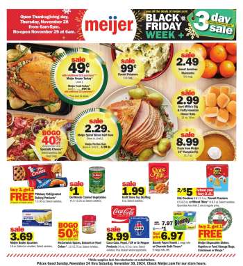 Meijer Flyer - 11/24/2024 - 11/30/2024.